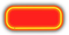 Neon red border plate