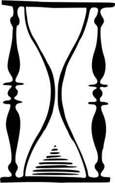 Hourglass silhouette