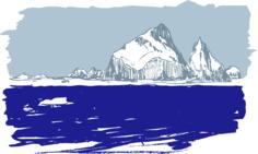 Iceberg vector sketch