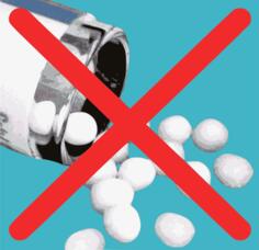 ''No drugs'' symbol
