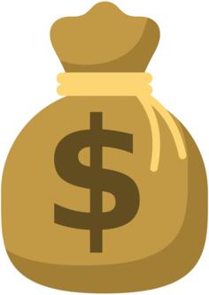 Bag of dollars