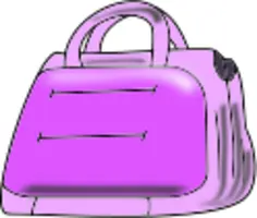 Pink handbag