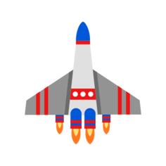 Spaceship colorful image