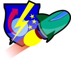 Spaceship and sky symbols
