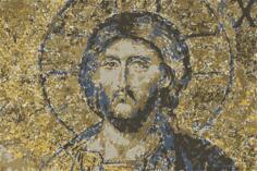 Hagia Sophia's mosaic of Christ Jesus