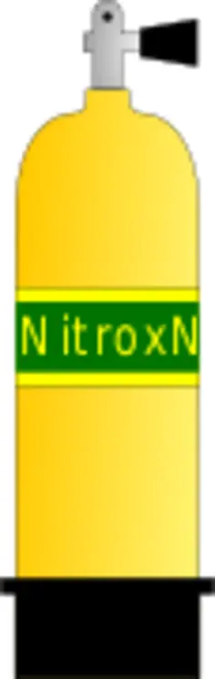 Nitrox scuba tank
