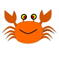 Smiling crab