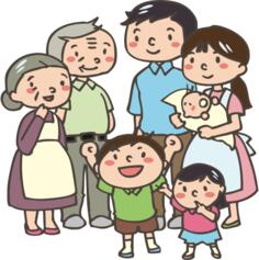 Extended cartoon family