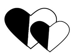 Two hearts together