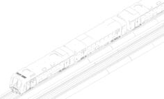 Train drawing