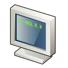 DEL on monitor