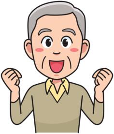 Energized grandpa