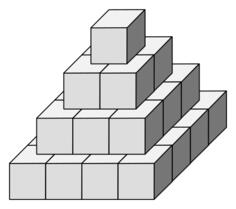 Dice pyramid