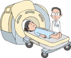 Cartoon MRI image