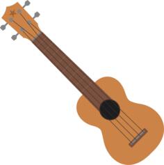Ukulele vector icon