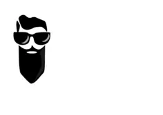 Bearded man silhouette