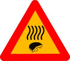 Warning old cheese