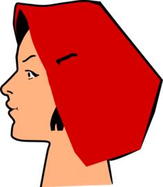 Amish girl's portrait