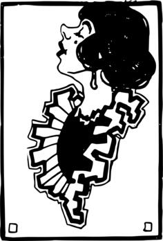 Stuck-up lady