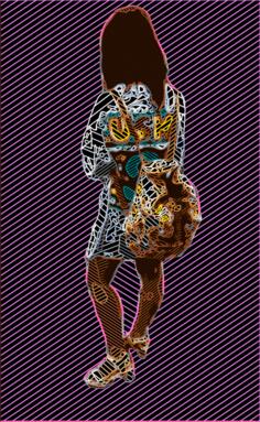 Girl with backpack