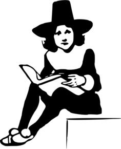 Boy reciting