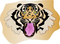 Tiger drawing