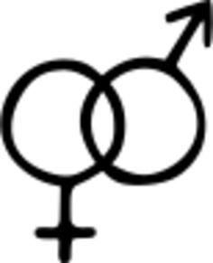 Heterosexual symbol