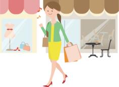 Female shopper