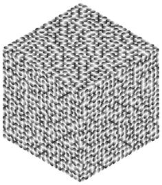 Prismatic isometric circles in cube
