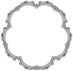 Vintage decorative mirror