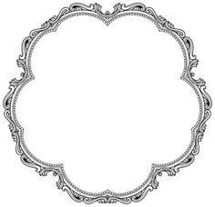 Vintage decorative mirror