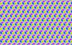 Isometric cube pattern vector image