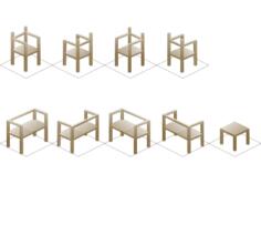 Chairs set