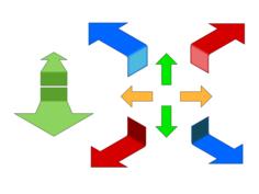 Isometric arrows