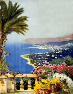 Sanremo's coastal scene