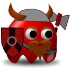 Old Viking cartoon image