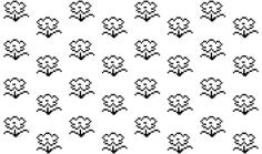 Retro floral pattern