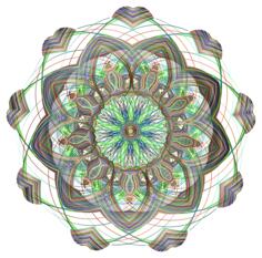 Chromatic mandala