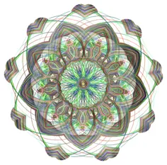 Chromatic mandala