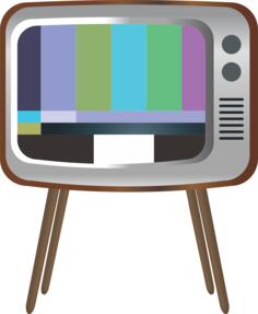 Old TV image