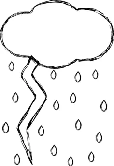 Thunder and lightning