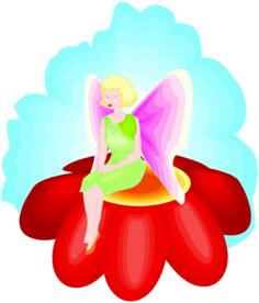 Pixie on a flower