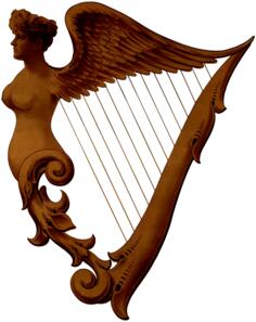 Irish harp