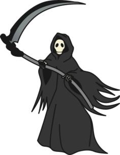 Grim reaper vector image