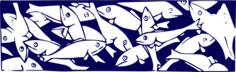 Sardines in fishing net