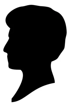 Black female profile