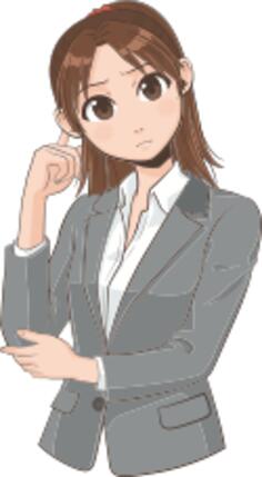 Thinking woman
