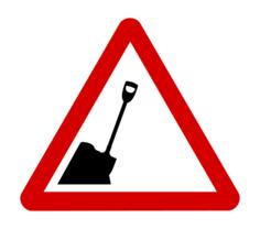 Men on strike symbol