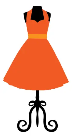 1950s vintage dress stand