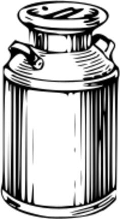 Milk can